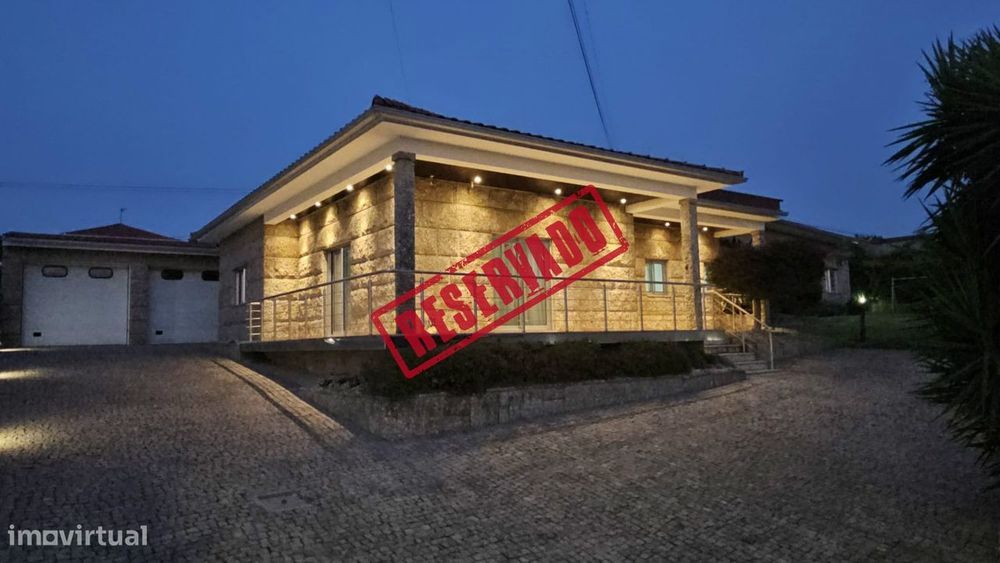 Moradia Térrea T3 c/ Piscina em Fafe