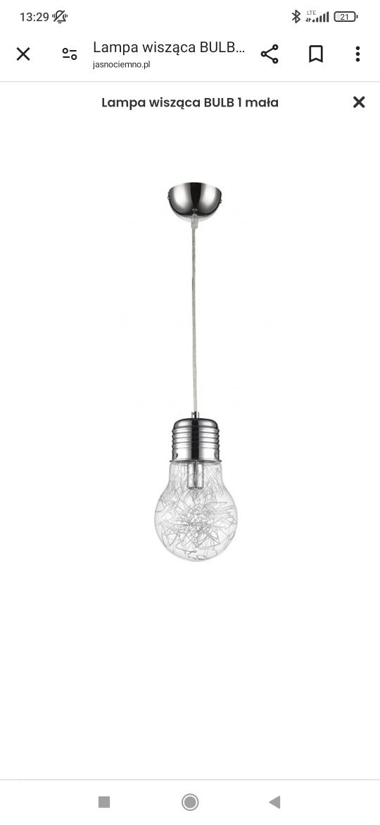 klosz do Lampy Bulb
