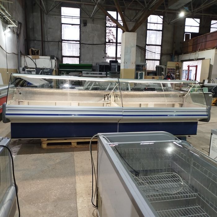 Витрина холодильная COLD Длина 3.8 метра С двух частей