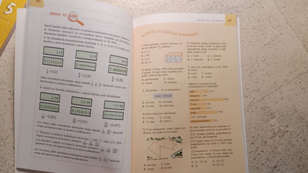 Matematyka 6 zbiór zadań Matematyka z plusem GWO