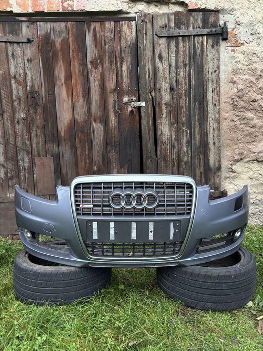 Zderzak Audi A6C6 S-line Grill