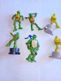 5 figuras Tartarugas ninjas