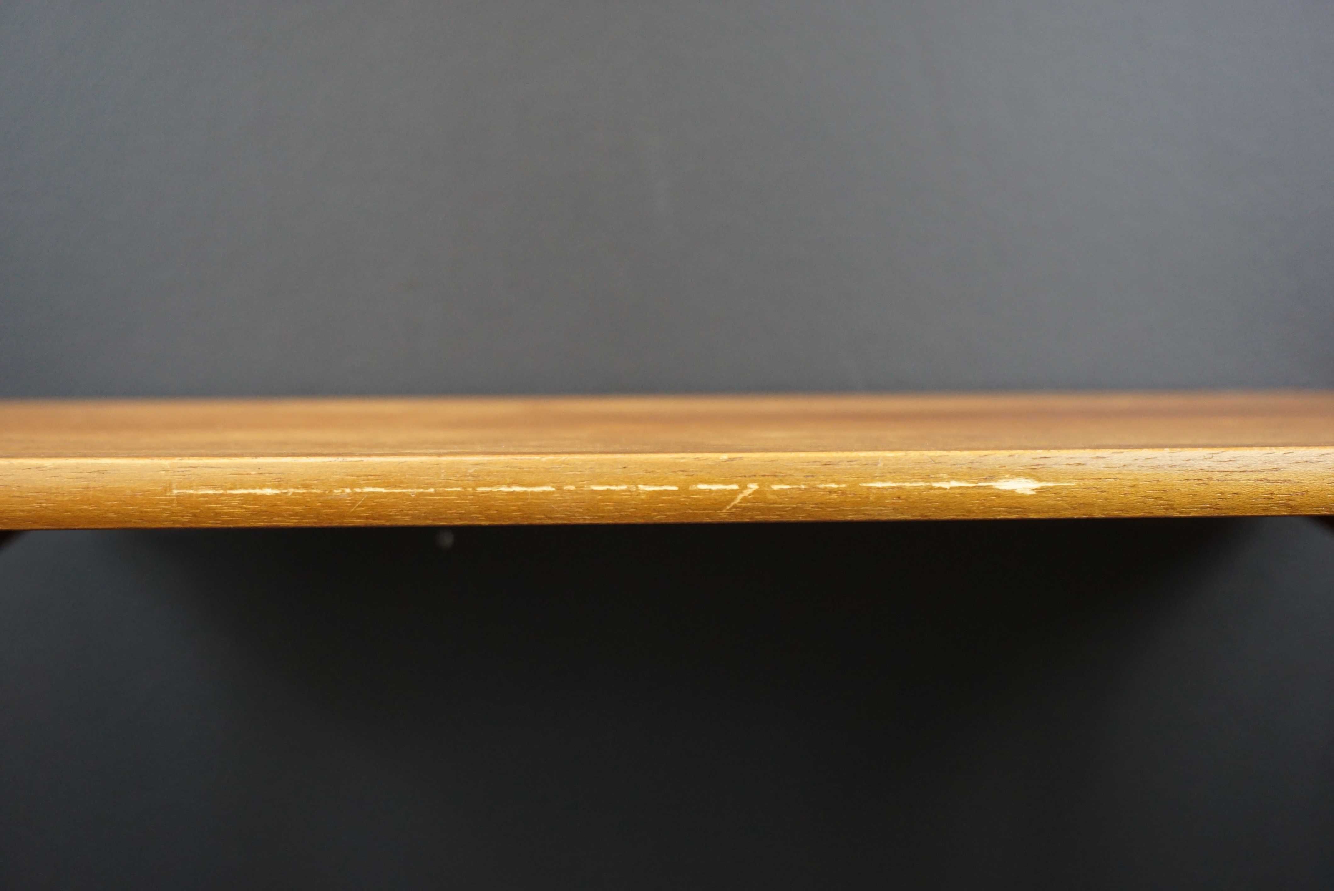 Mały stolik teakowy tekowy pomocnik Mid Century
