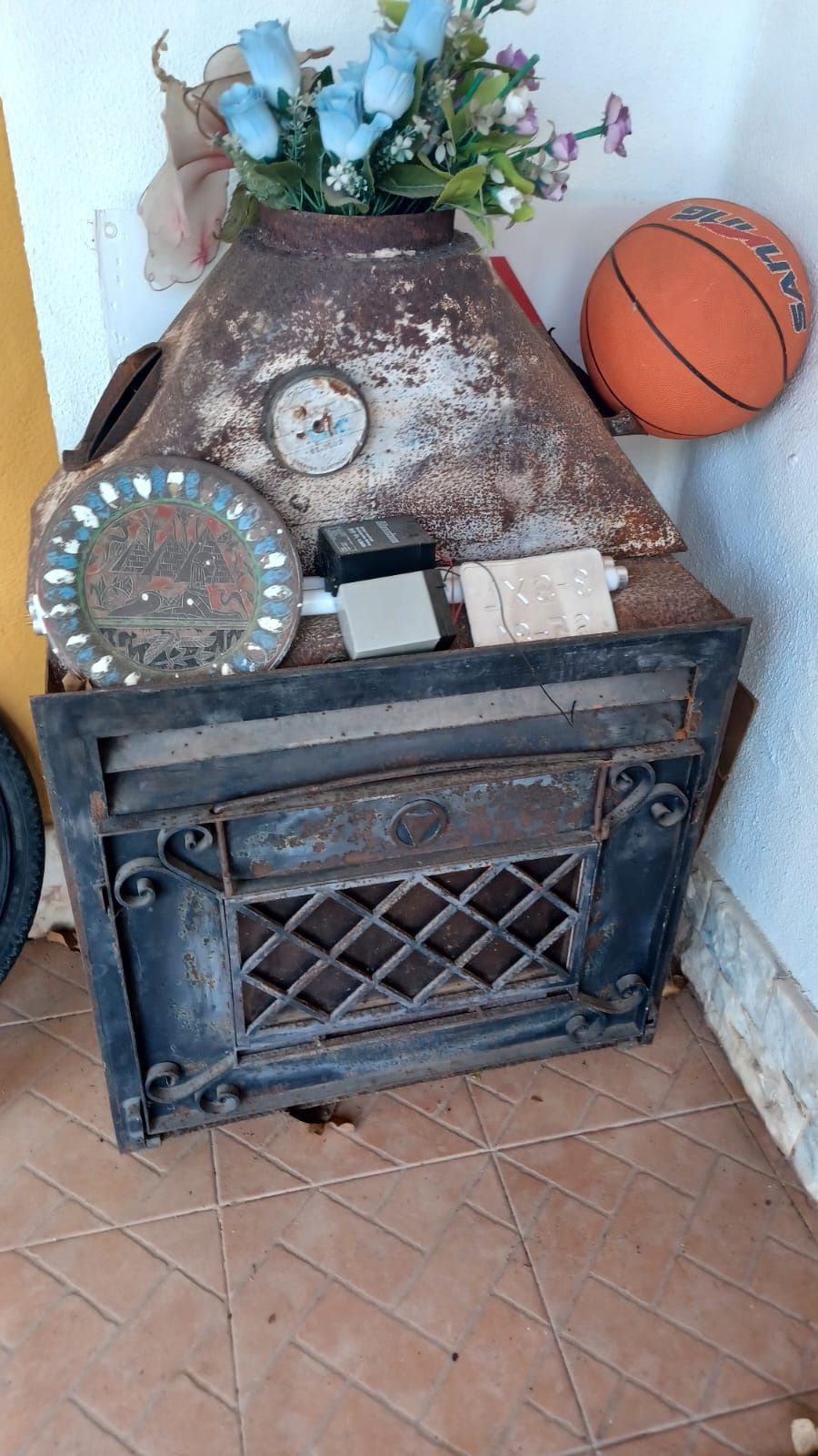 Lareira com recuperador de calor