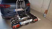 Platfirma rowerowa Thule EuroWay 922 3 rowery