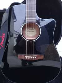Guitarra Acustica Fender CD-60SCE com hardcase e correia
