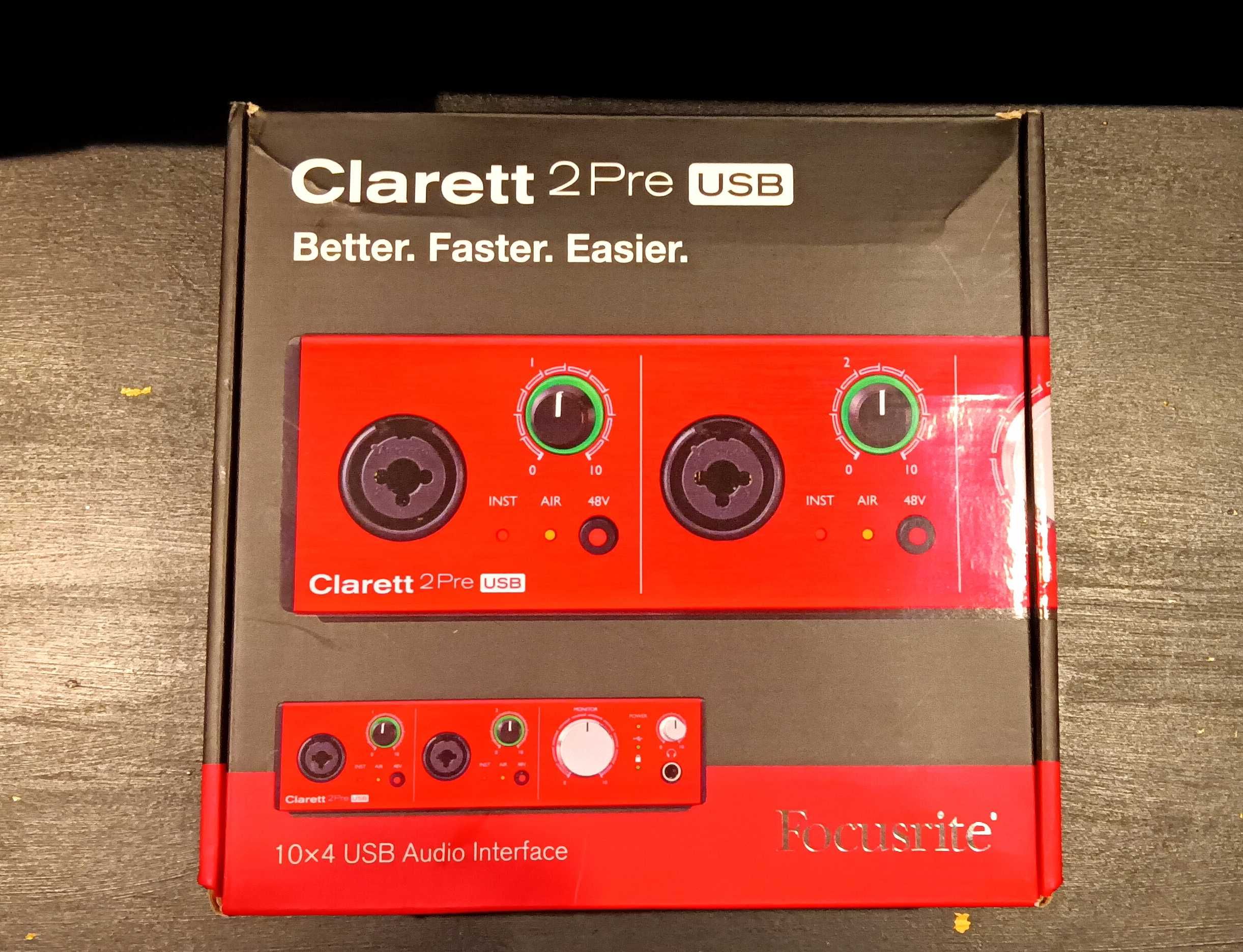 Focusrite Clarett 2 Pre audio interface