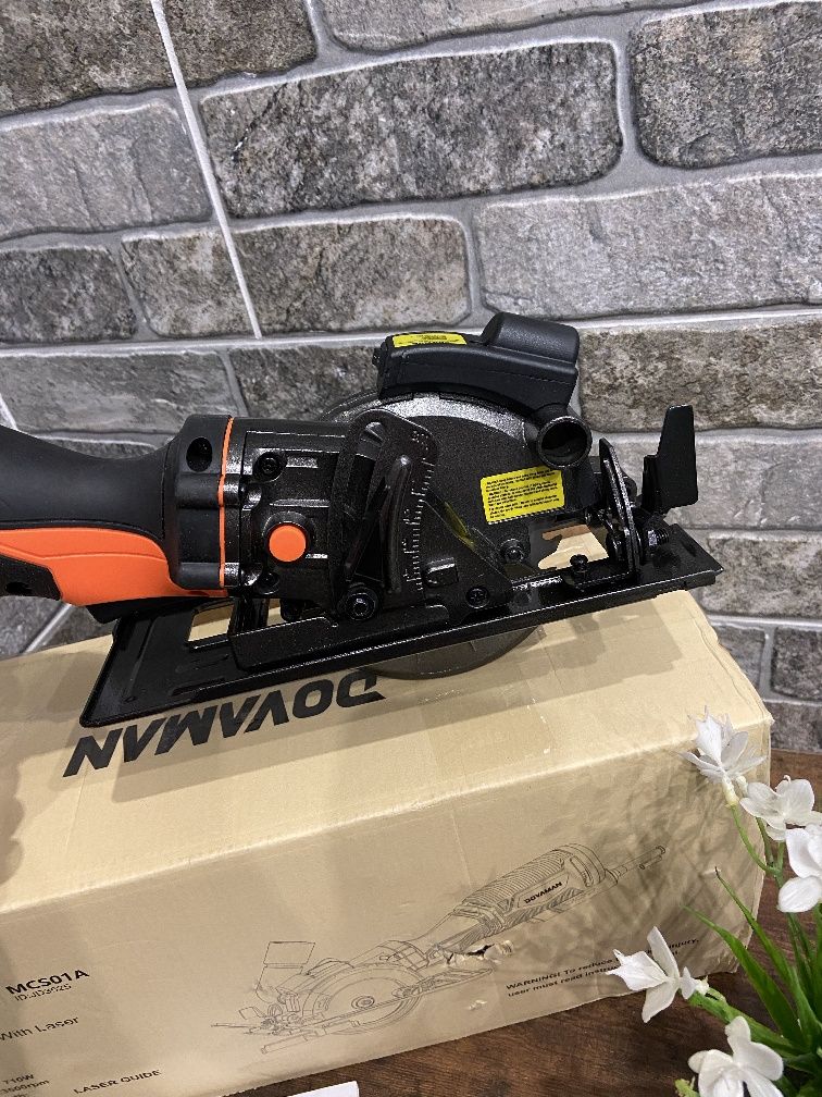 Пила циркулярна, міні пила, DOVAMAN MCS01A 710W 115мм Amazon