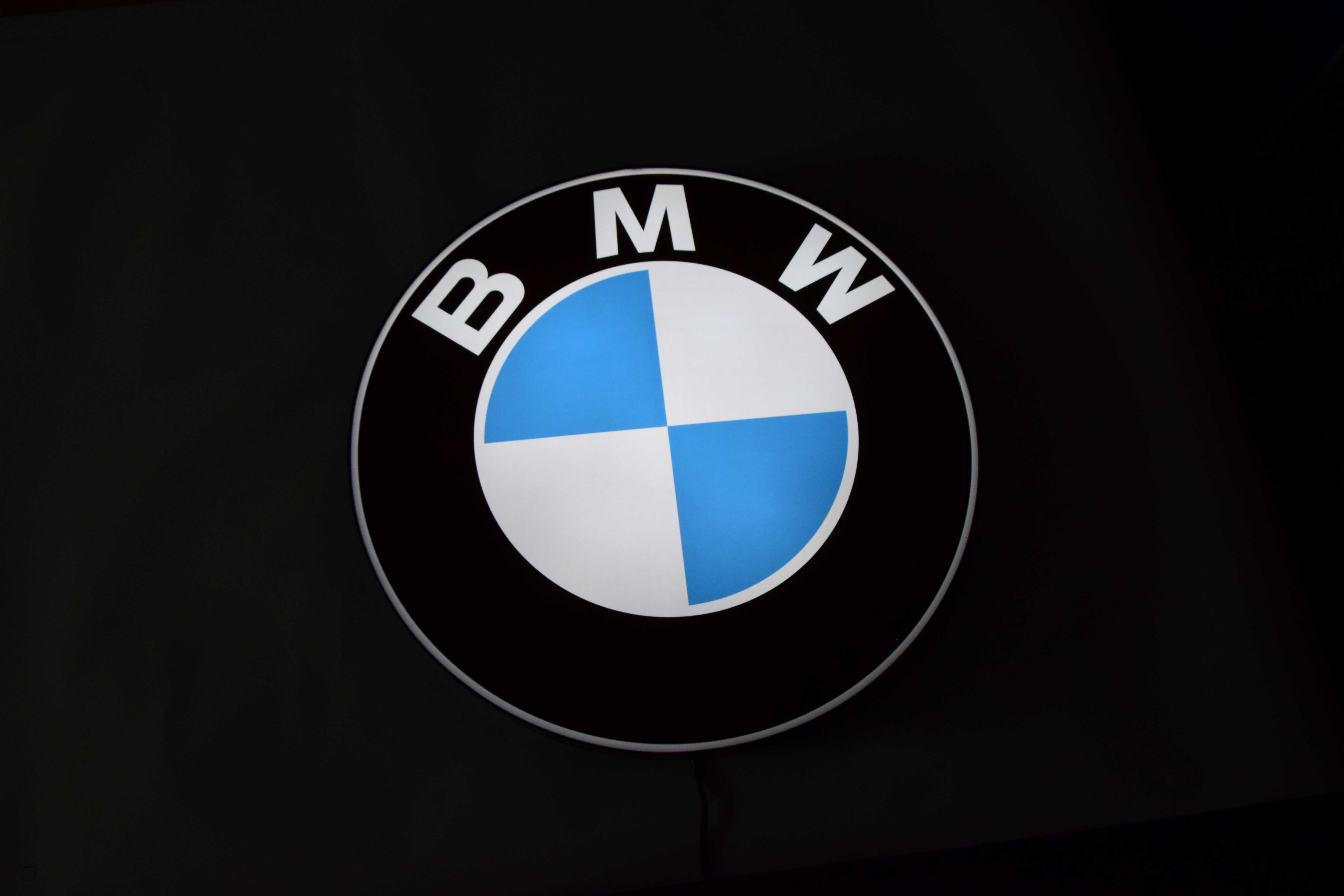 LED Neon BMW, Reklama 3D, Kinkiet, Lampka, Plafon, Baner, Kaseton, LED