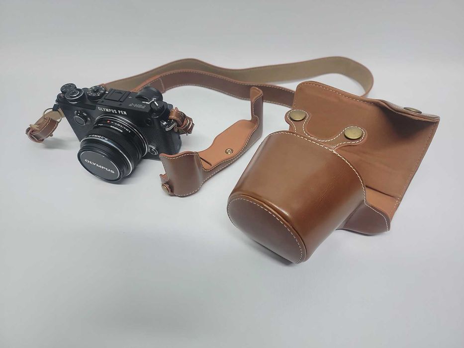 Câmara Olympus PEN-F + lente 17mm F1.8