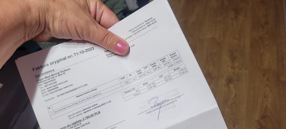 Koncentrator tlenu Philips Respironics Everflo - medyczny -okazja!