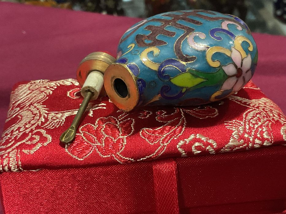 Frasco rape Snuff bottle 6,5 cm. Sem caixa