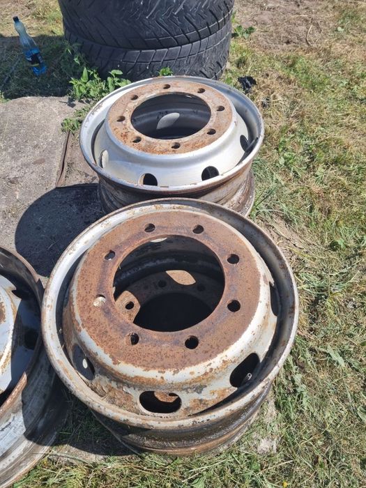 FELGA STALOWA 19,5 8 SZPILEK MAN TGM