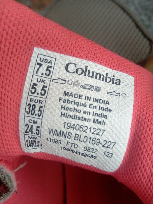 Кроссовки columbia Коламбия новые