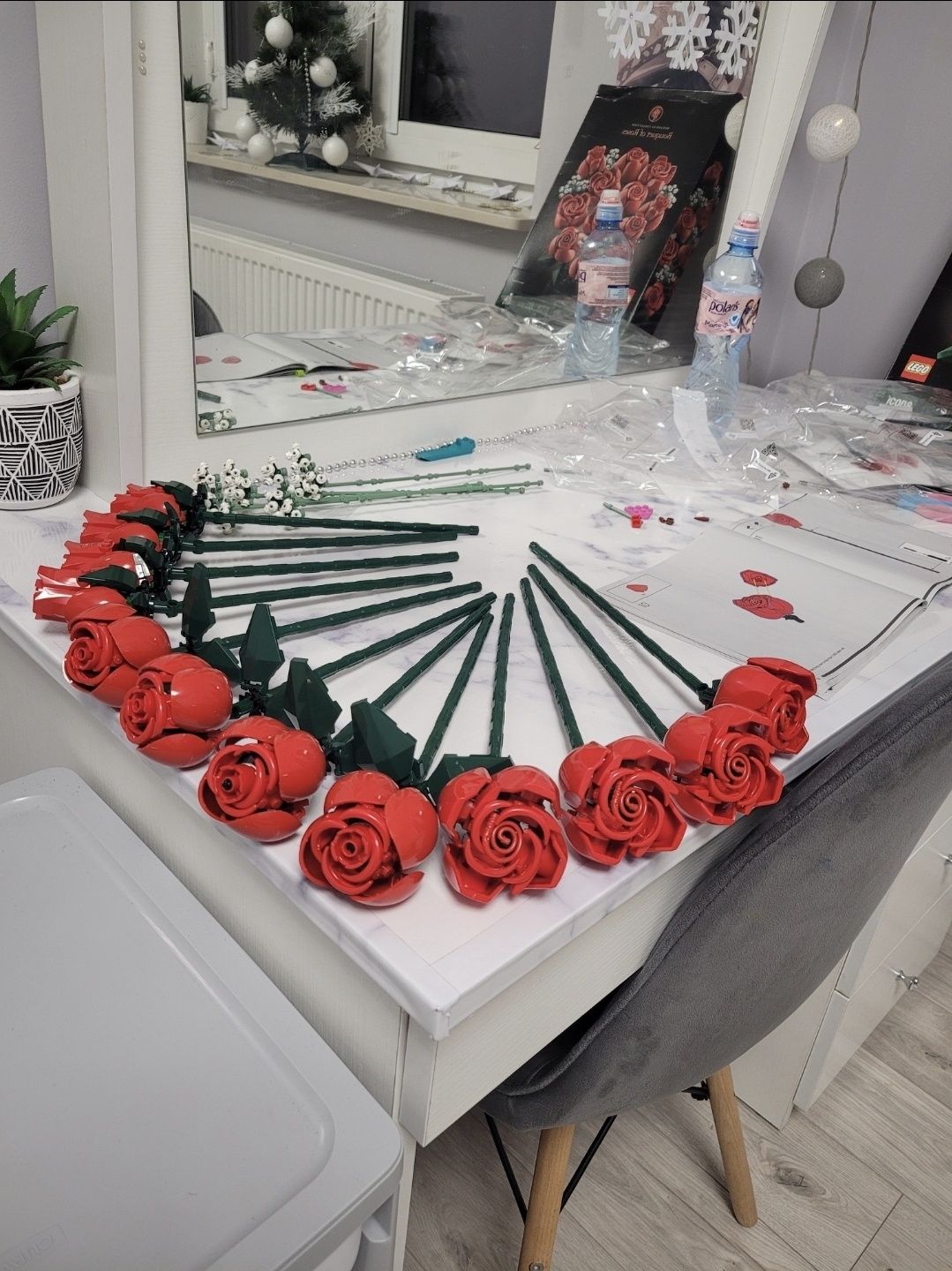 Lego klocki botanical bukiet róż róże Roses Lego lego