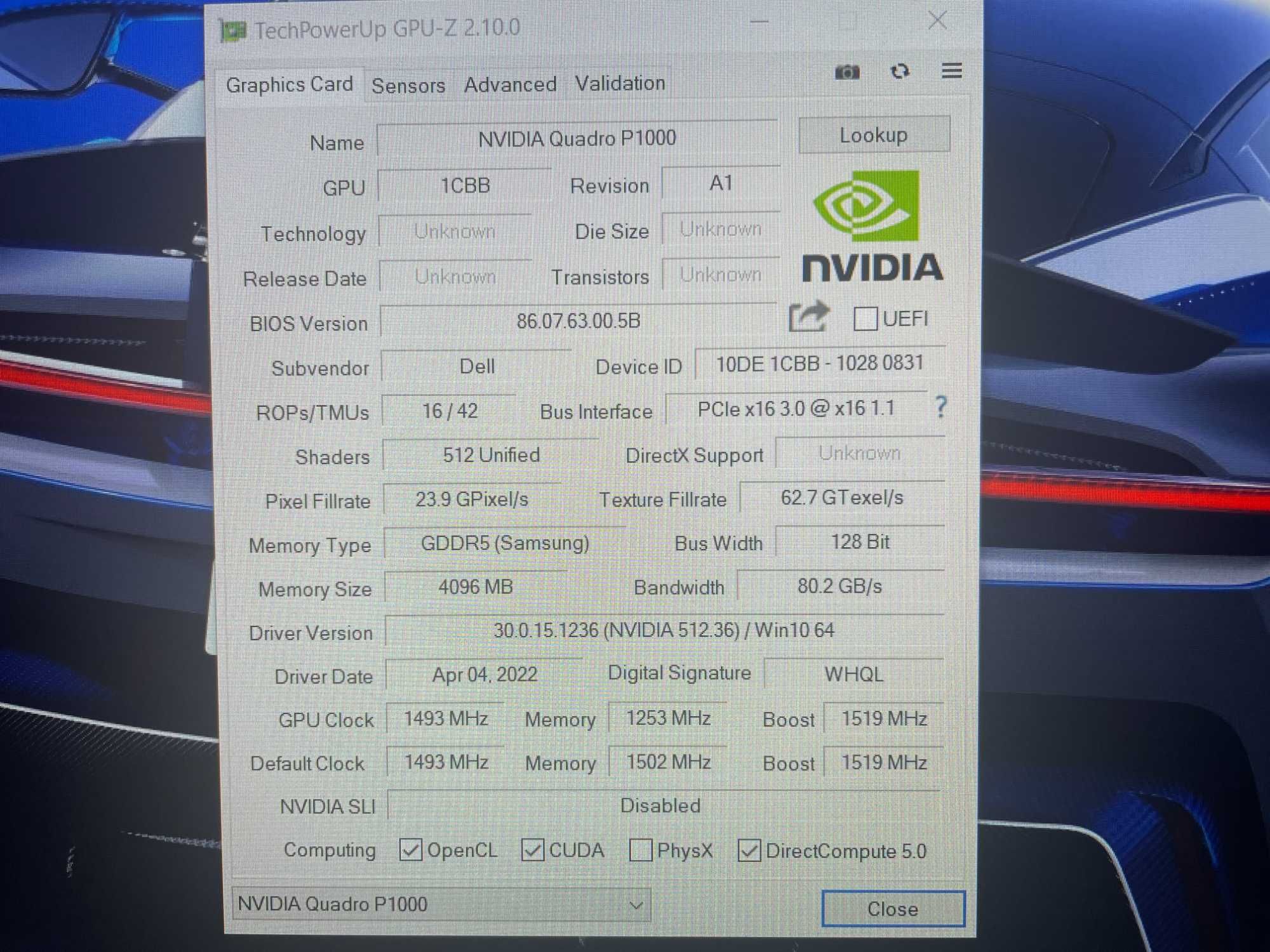Ігровий Dell Precision 7530 [12 ЯДЕР] IPS [NVIDIA 4 GB] R16  Куліша 22