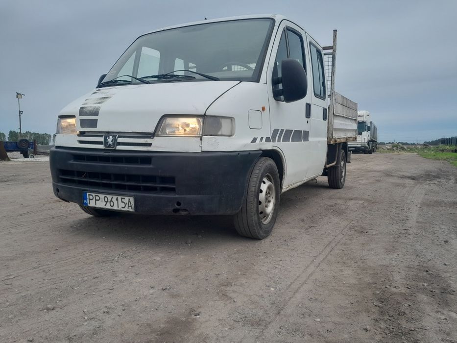 Peugot boxer wywrotka Fak vat