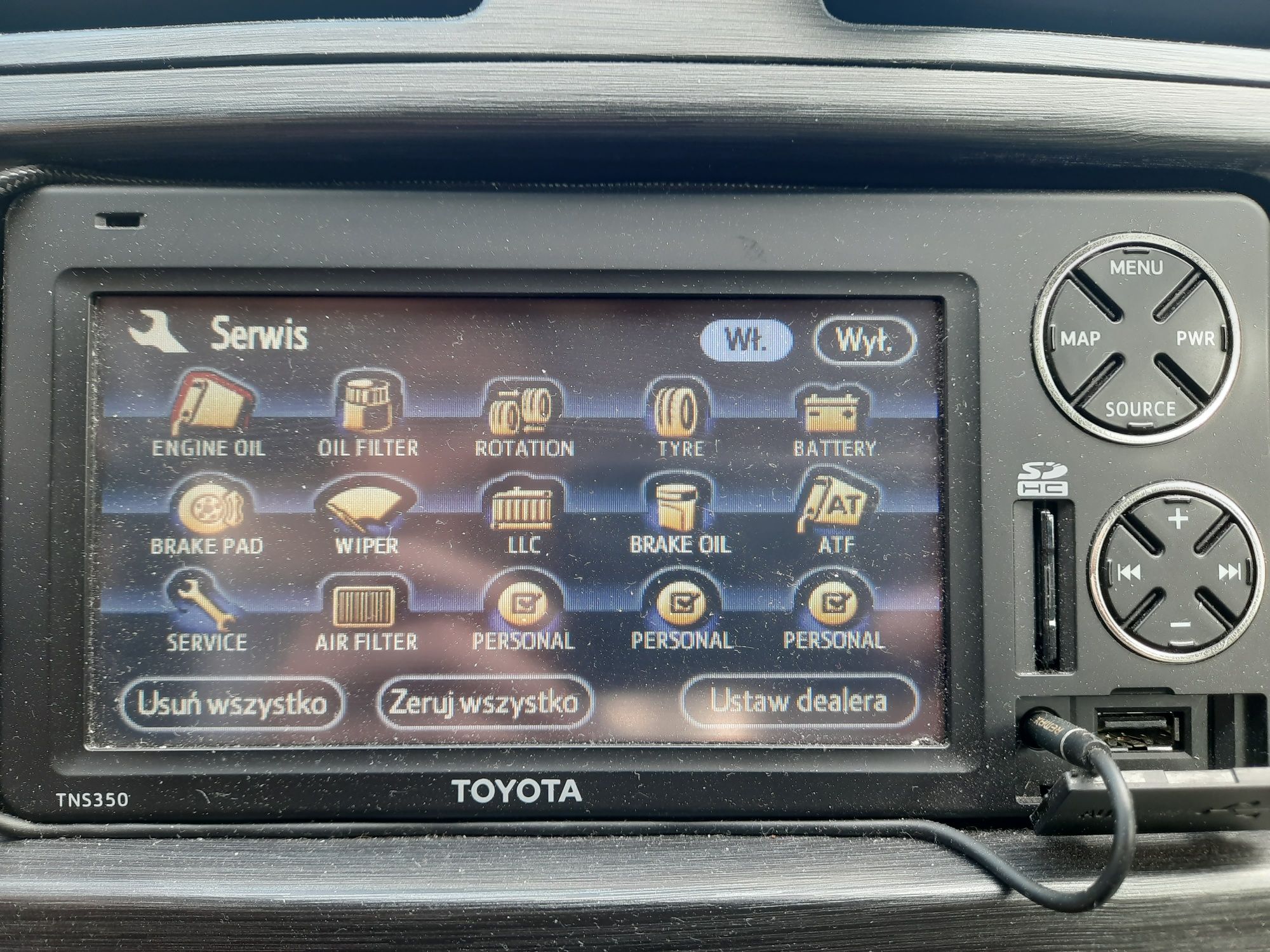 Radio samochodowe Toyota