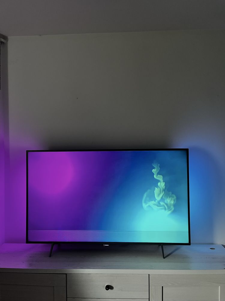 telewizor philips 4k 55 cali ambilight smart tv
