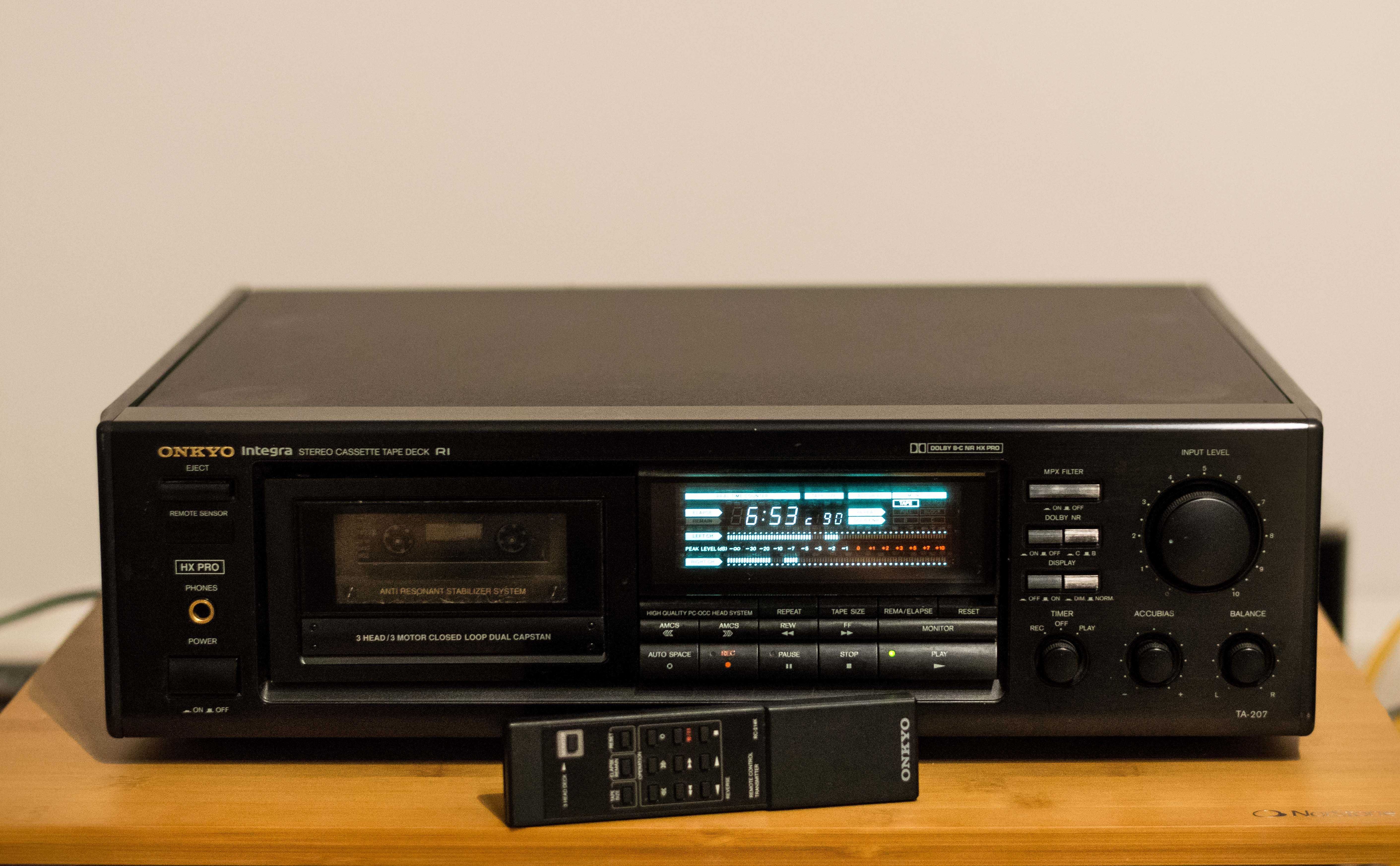 Onkyo Integra TA-207 (TA-2870) Topowy model sprawny oryginalny pilot