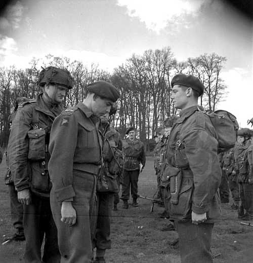 Naszywki 1st Canadian Parachute Battalion WW2