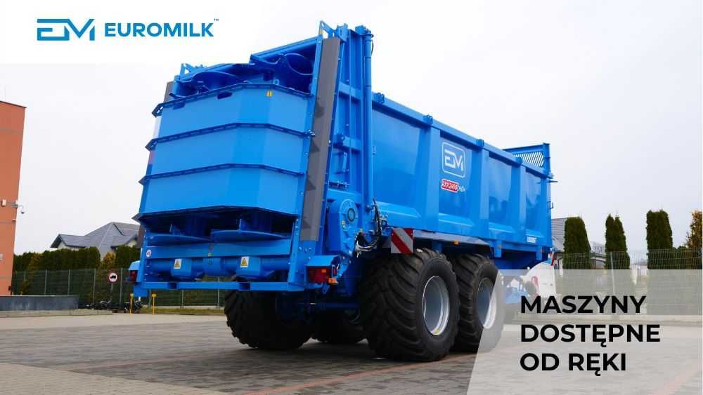 Rozrzutnik obornika EUROMILK Buffalo RXX 2490HD+ (24,8 m3 ) OD RĘKI