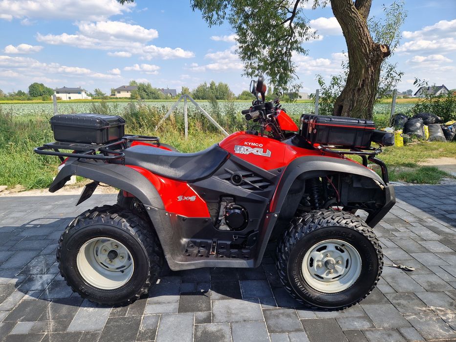 Kymco 500 MXU Warszawa+pług zarejestrowany L7E