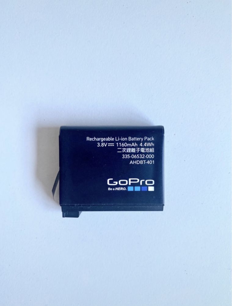 Baterias e carregador GoPro