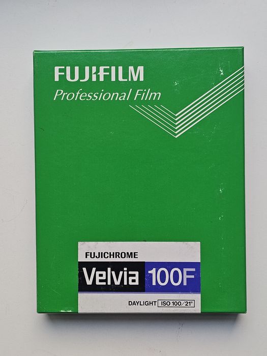 Fujichrome Velvia 100F 10 folhas