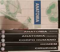 Anatomia - 5 tomos novos na caixa original