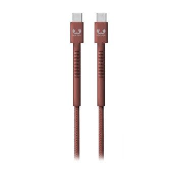 Fresh N Rebel - kabel USB-C 2.0M safari red, czerwony - OUTLET