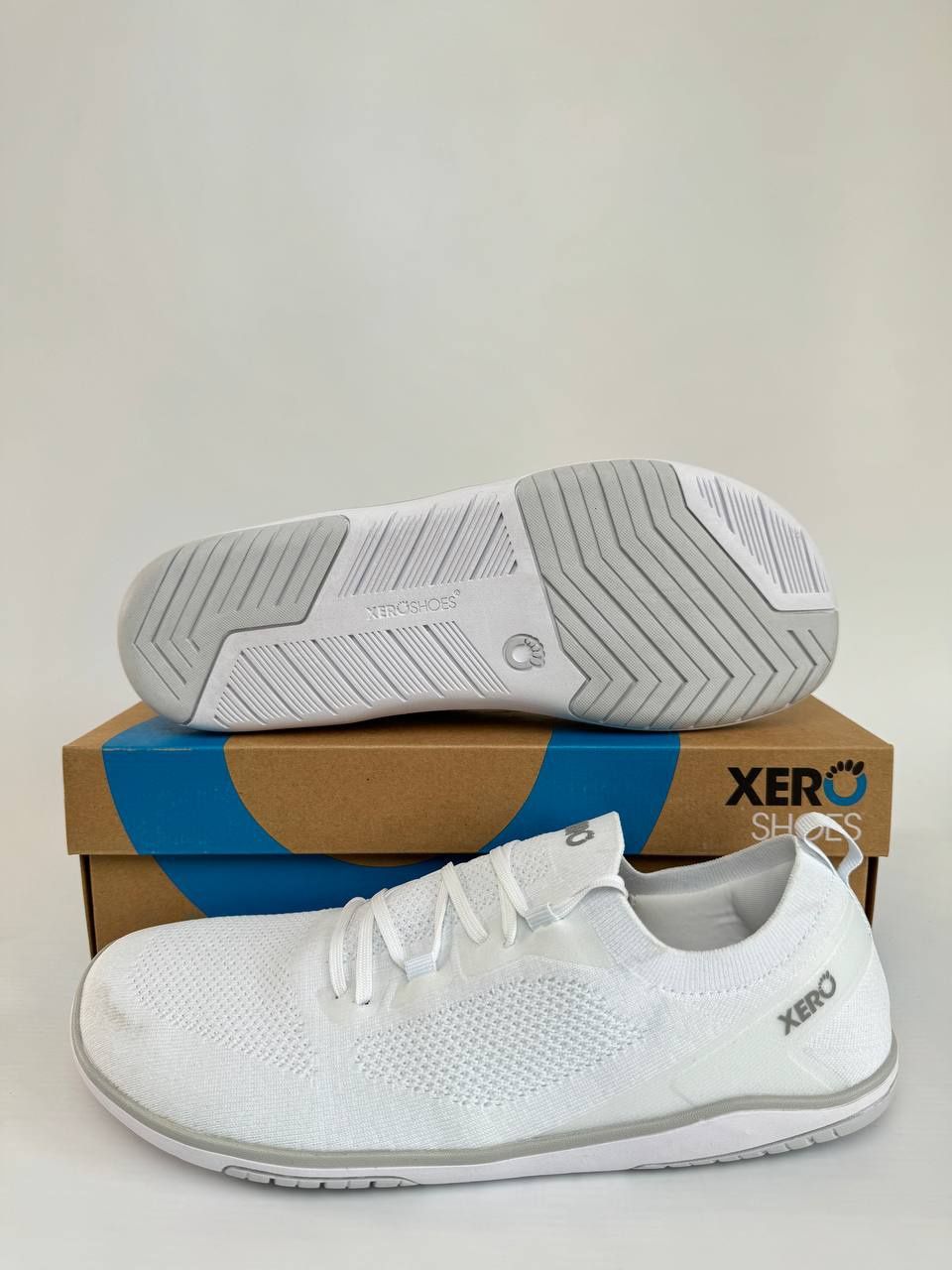 Нові‼️XERO Nexus Knit літні берфут кросівки жіночі чоловічі білі