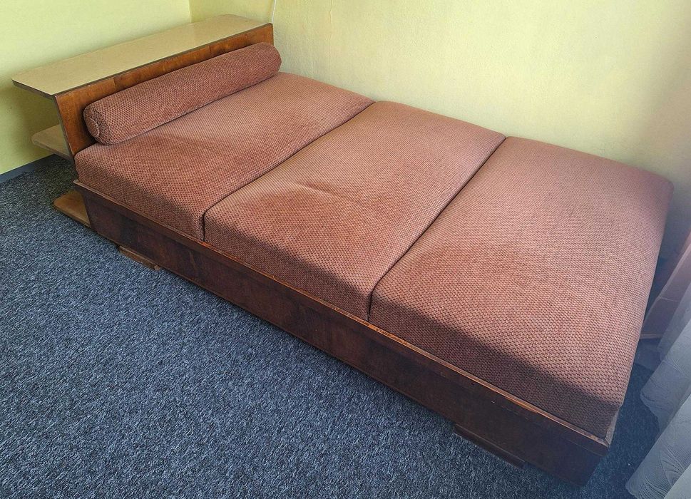 PILNIE sprzedam Tapczan, sofa z przystawką UNIKAT lata 60. - Kraków!