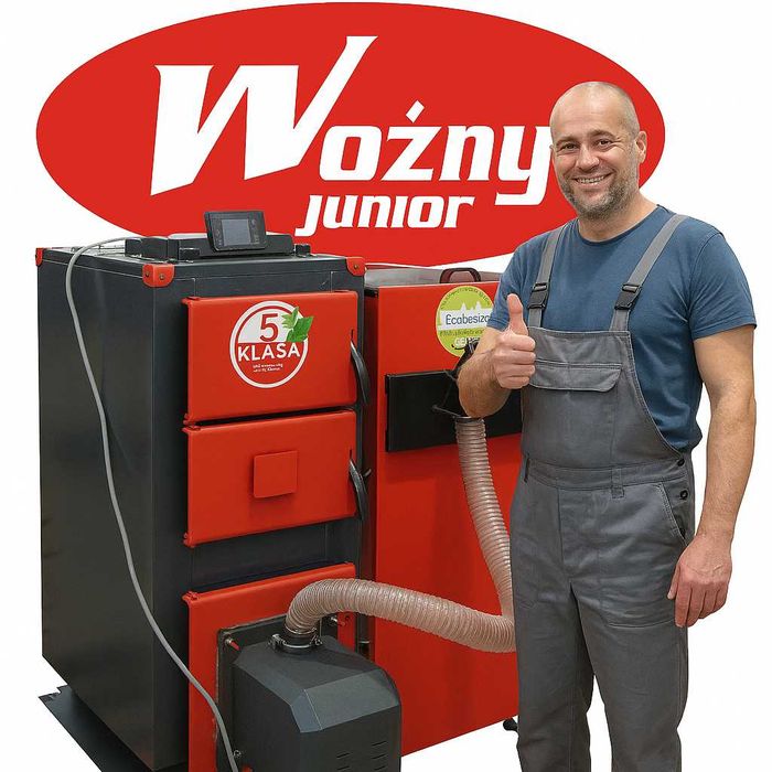 Kocioł Piec na Pellet Drewno Węgiel 5 klasa 13kW