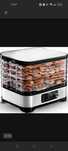 DUŻA Suszarka do Grzybów Owoców Warzyw Yoer INOX +Termoobieg 450W +Tim