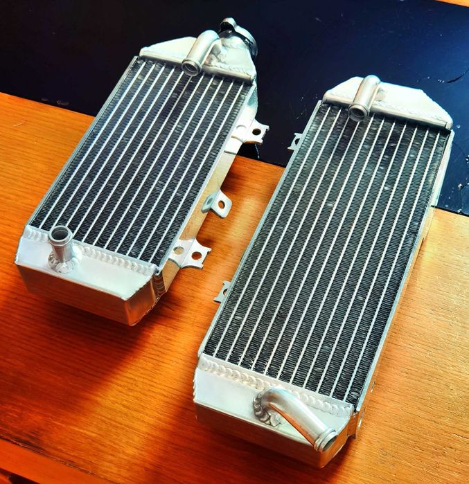 Radiadores KXF250 e KX250F de 2017 e 2018 Alumínio de Alta Performance