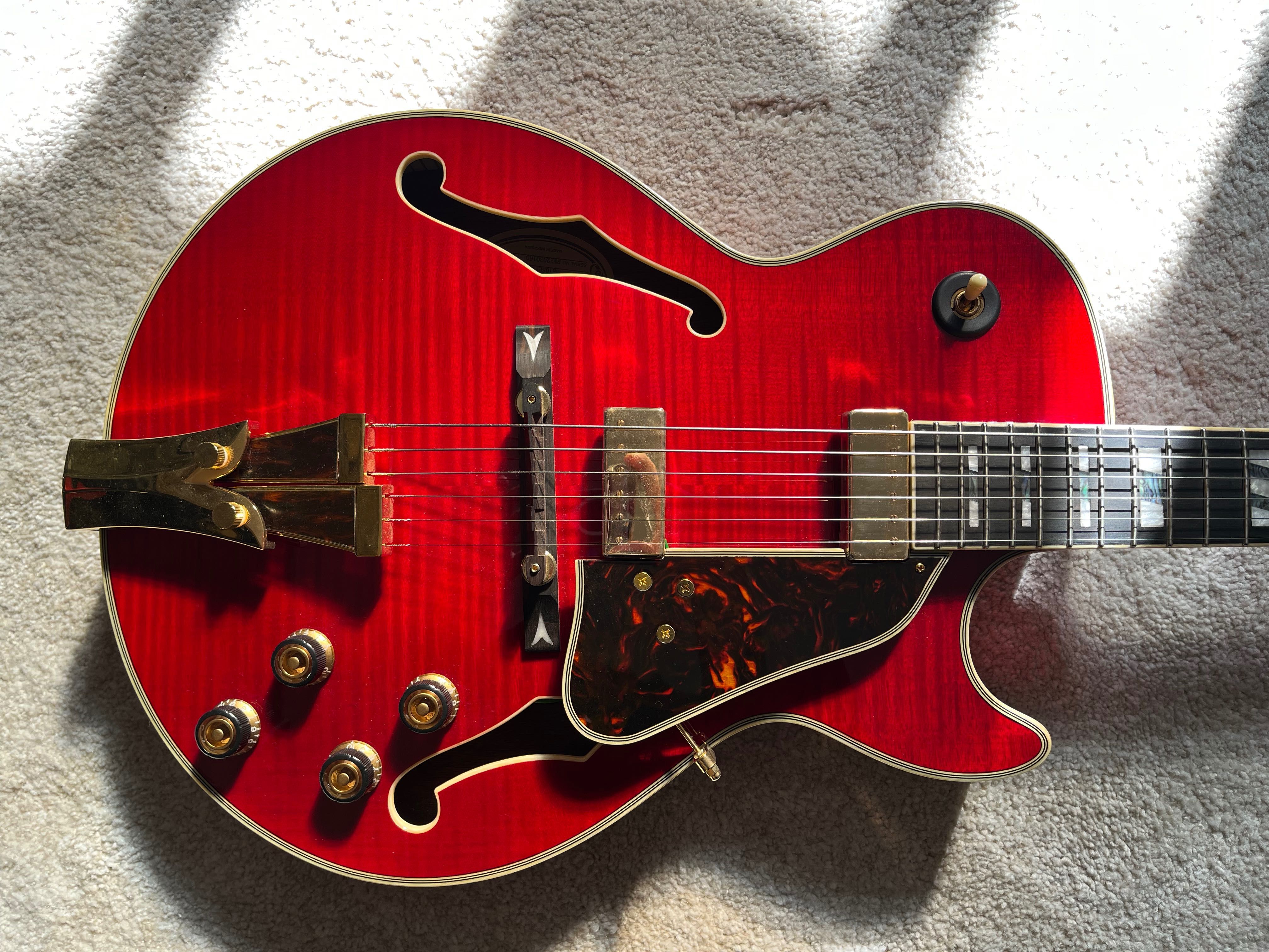 Ibanez George Benson GB10SEFM-SRR Sapphire Red