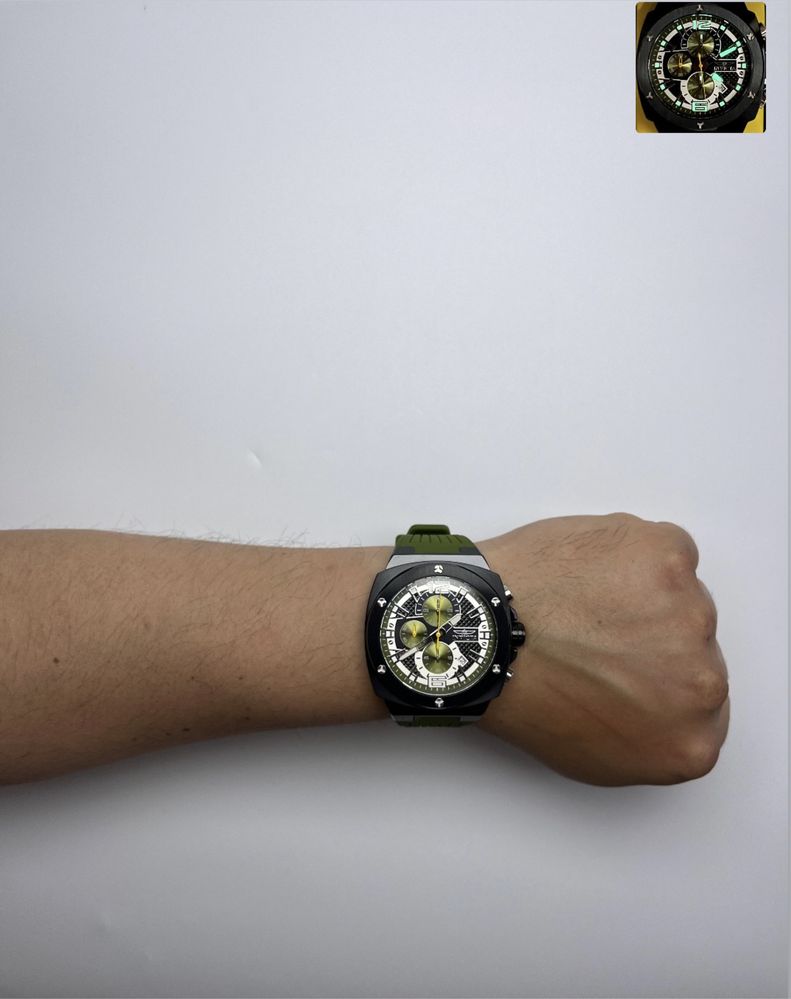 Invicta 48162, чоловічий годинник інвікта хронограф, invicta