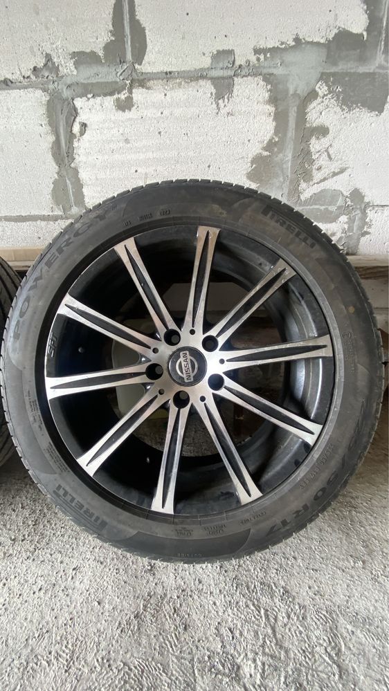 Диски, шини r17 225/50 Pirelli