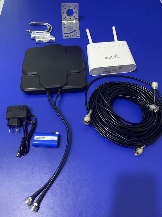 Комплект для 4G швидкісного інтернету, антена MIMO.