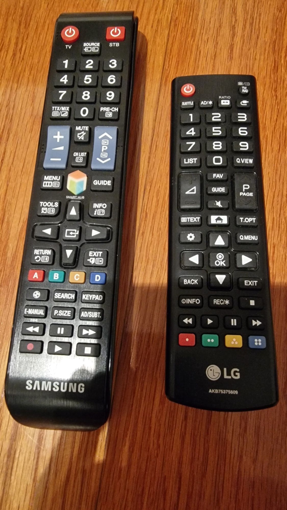 Comados Lg e Samsung