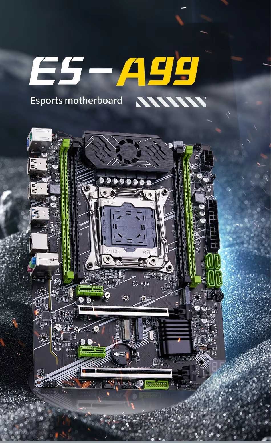 Материнська плата QIYIDA X99 E5