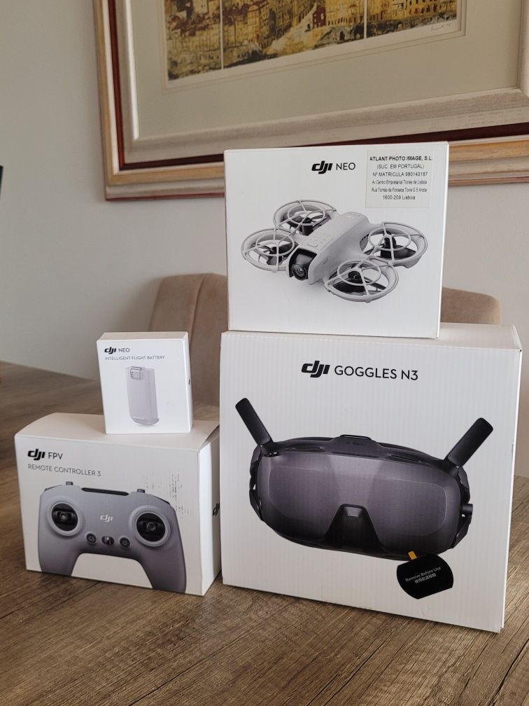 DJI Neo - Kit FPV - Drone, Óculos N3 e RC 3