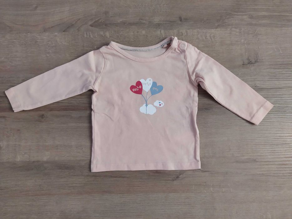 Bluzeczki i kaftanik niemowlęcy