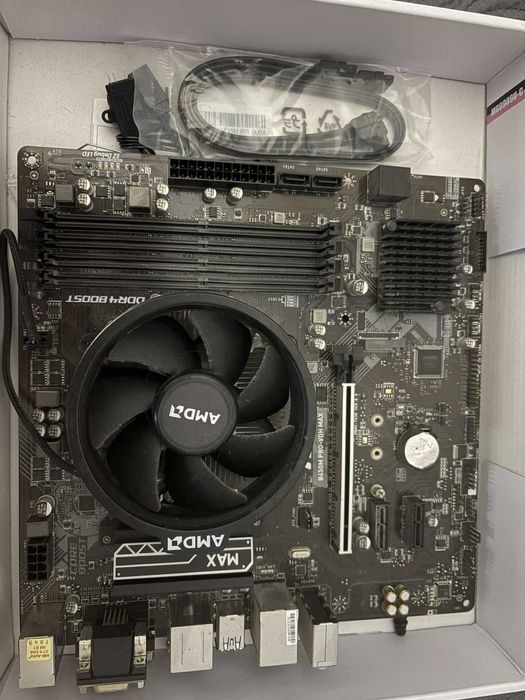 MSI B450M PRO-VDH MAX + Amd Ryzen 5 3600
