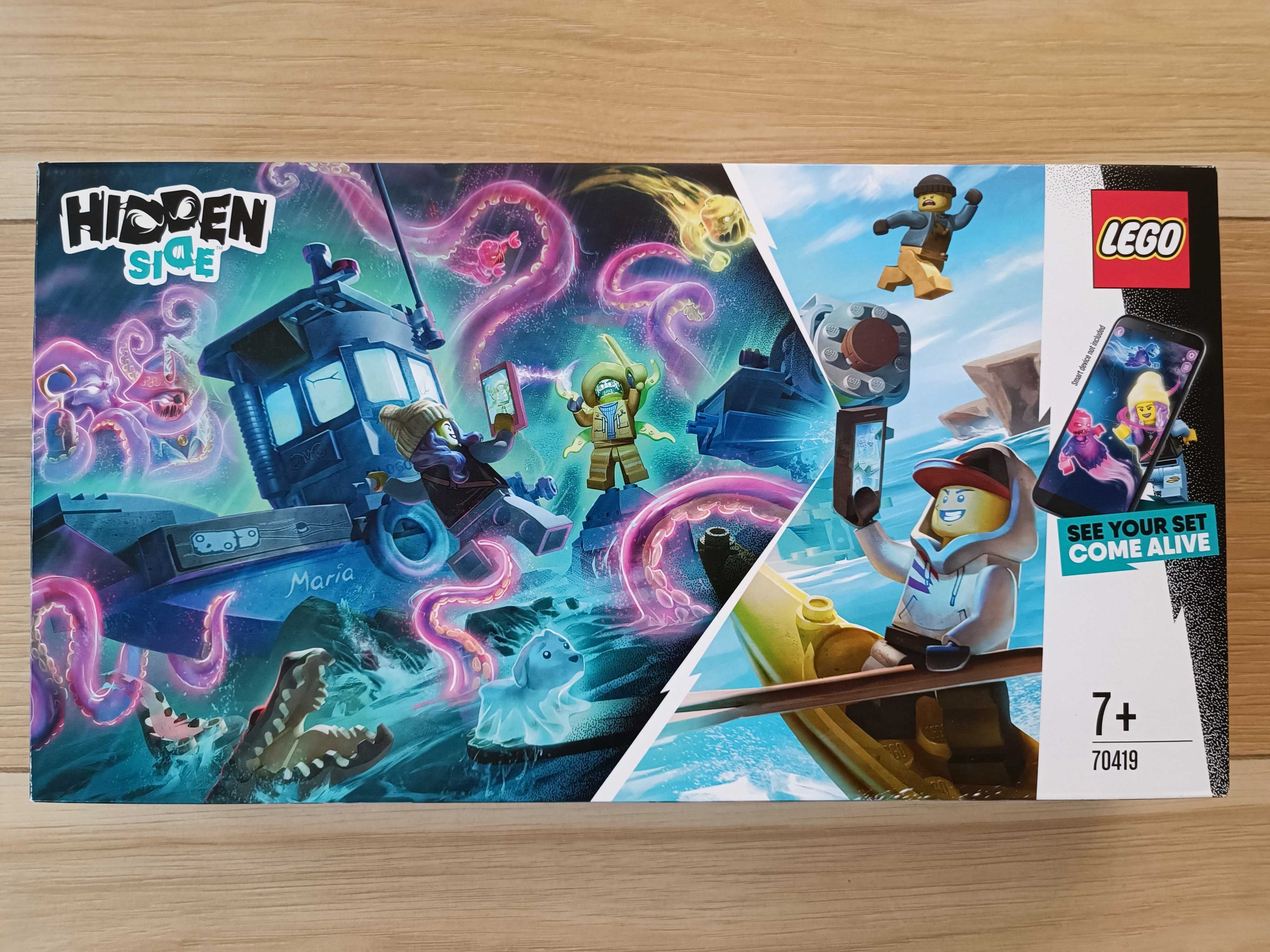 LEGO Hidden Side 70419 - Wrak łodzi rybackiej - NOWY - Wysyłka OLX