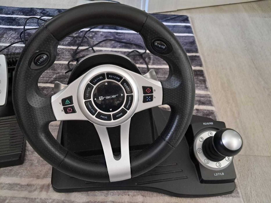 Kierownica Tracer Roadster 4w1 z pedałami do PS4, PS3, Xbox One, PC