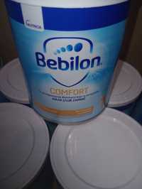 5 puszek mleka Bebilon comfort 1