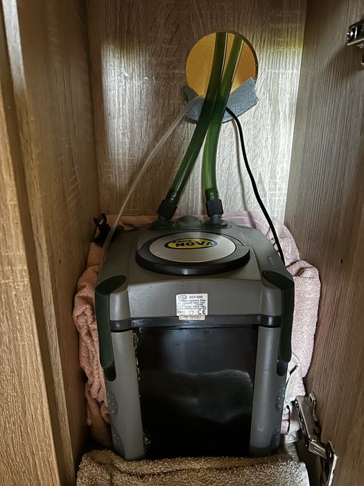 Akwarium 72l cały zestaw