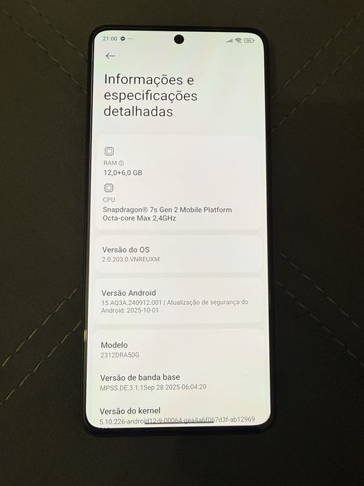 Xiaomi redmi note 13 pro 5G 12gb ram 512gb rom
